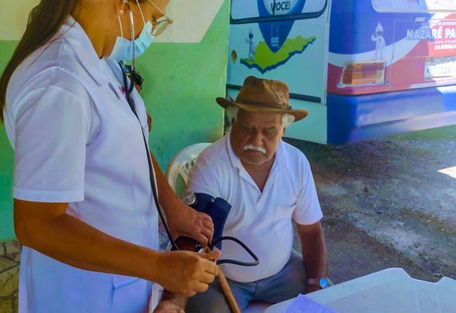 Bairros Livramento e Ferreiras receberam o atendimento de Saúde Itinerante “Programa Bairro a Bairro” em Nazaré Paulista