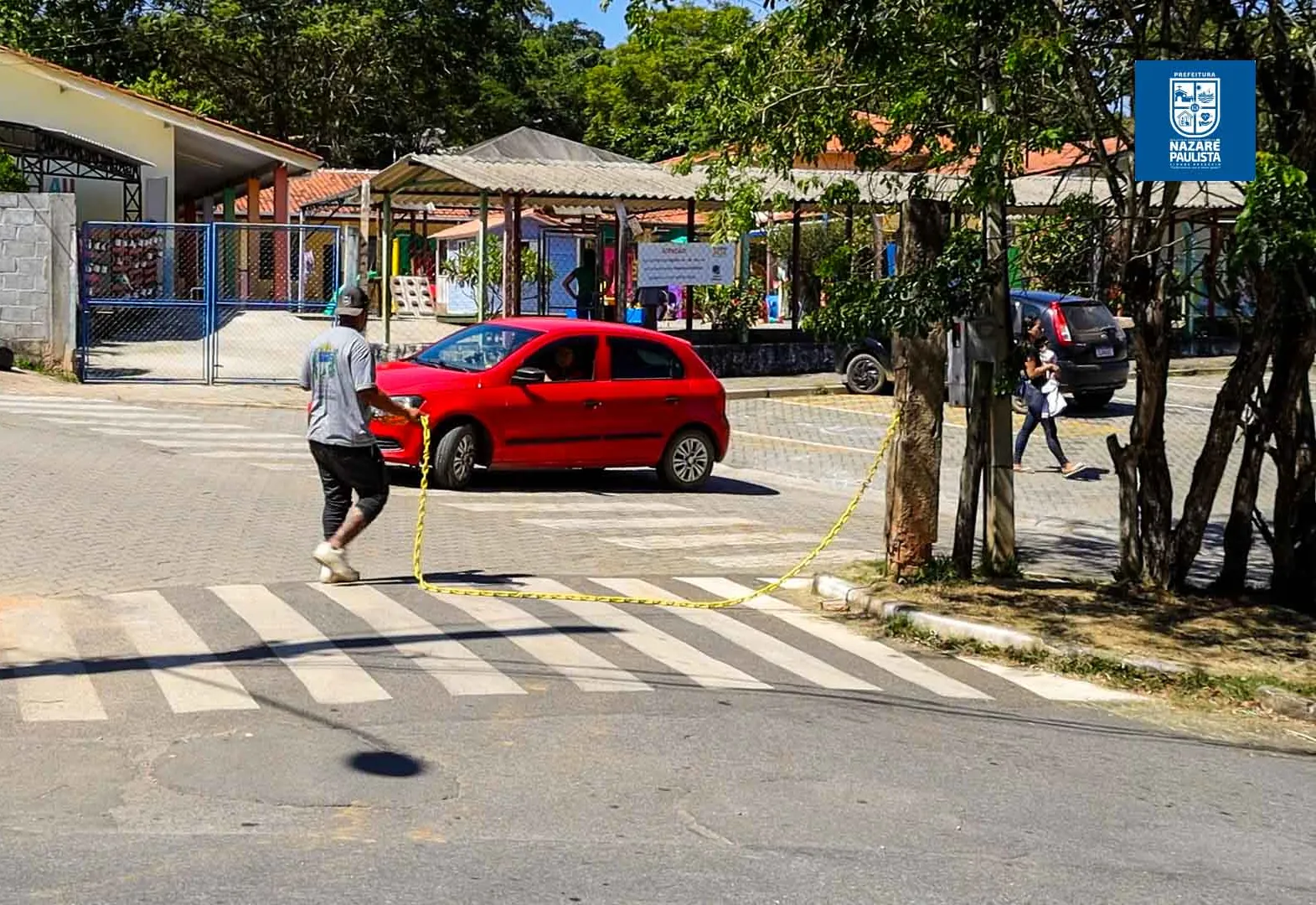 Prefeitura implanta novo sistema de acesso de veículos, reforçando a segurança nas escolas