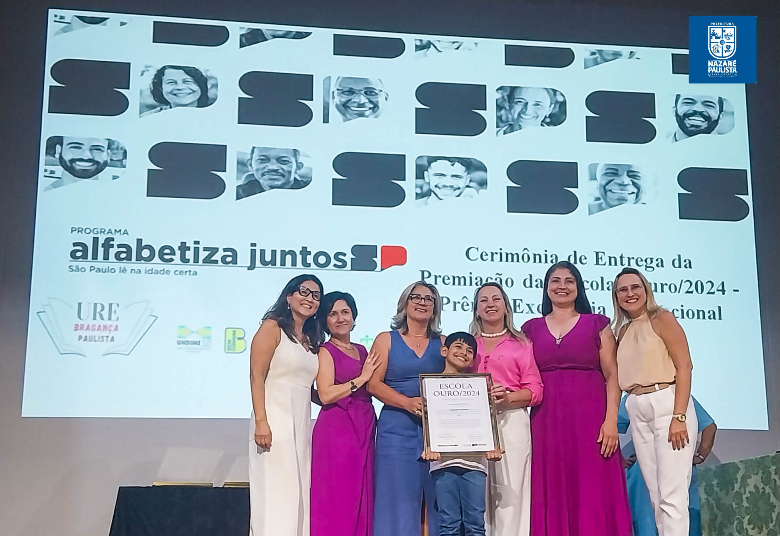 Escola Municipal Prof. Faustino Penalva conquista o Prêmio Ouro e se destaca no Programa Alfabetiza Juntos