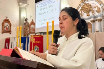 Foto - Paróquia Nossa Senhora de Nazaré celebra Santa Missa no 1º Dia Votivo rumo aos 350 anos do município
