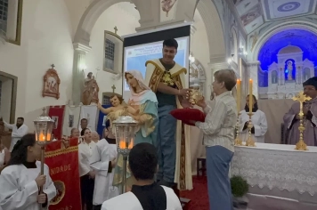 Foto - Paróquia Nossa Senhora de Nazaré celebra Santa Missa no 1º Dia Votivo rumo aos 350 anos do município