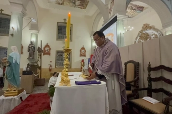 Foto - Paróquia Nossa Senhora de Nazaré celebra Santa Missa no 1º Dia Votivo rumo aos 350 anos do município