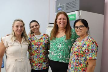 Prefeita de Nazaré Paulista realiza reunião com equipe do Centro de Saúde “Benedito Carvalho Sobrinho”