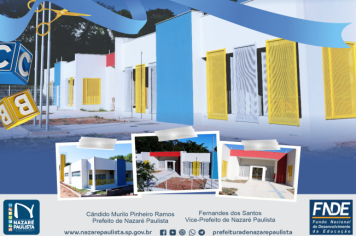 Convite à população: Inauguração da Creche Pré-escola 
