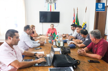 Prefeitura realiza reunião com a Polícia Militar para planejamento do Carnaval 2025 em Nazaré Paulista