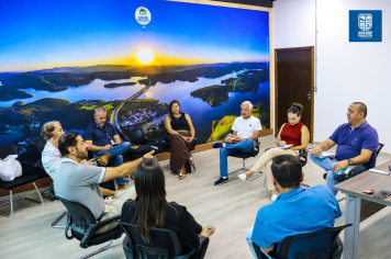 Secretaria de Meio Ambiente e CATI se reúnem para alinhar projetos em prol do agricultor nazareano