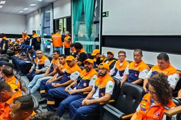 Secretaria de Meio Ambiente e Defesa Civil de Nazaré Paulista participaram do treinamento “SP Sem Fogo 2026”
