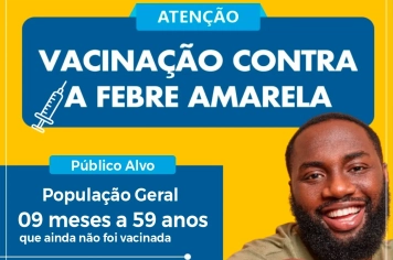 Prefeitura realiza ação de vacinação contra febre amarela e atualização da carteira vacinal em Nazaré Paulista