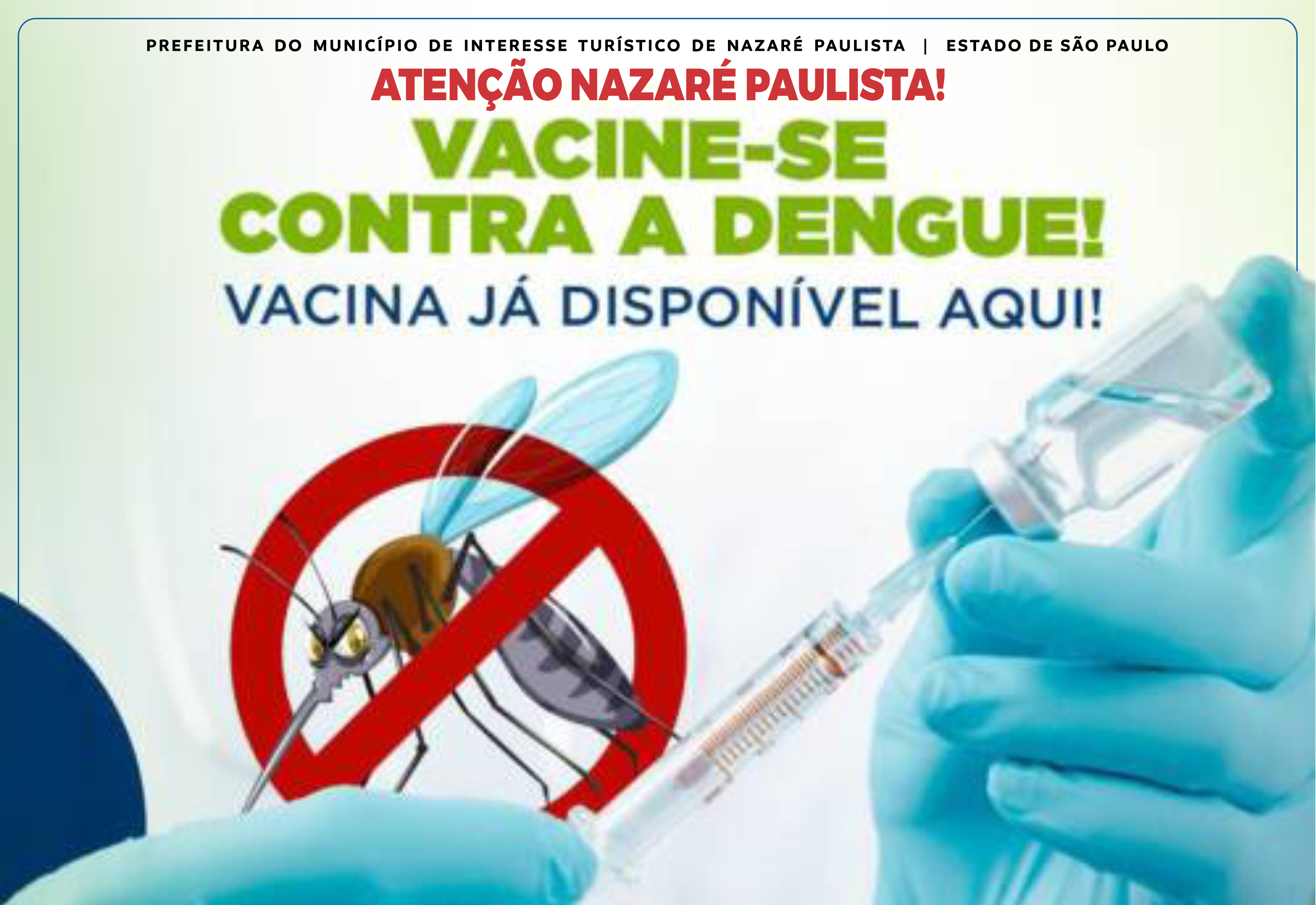 Atenção famílias! 