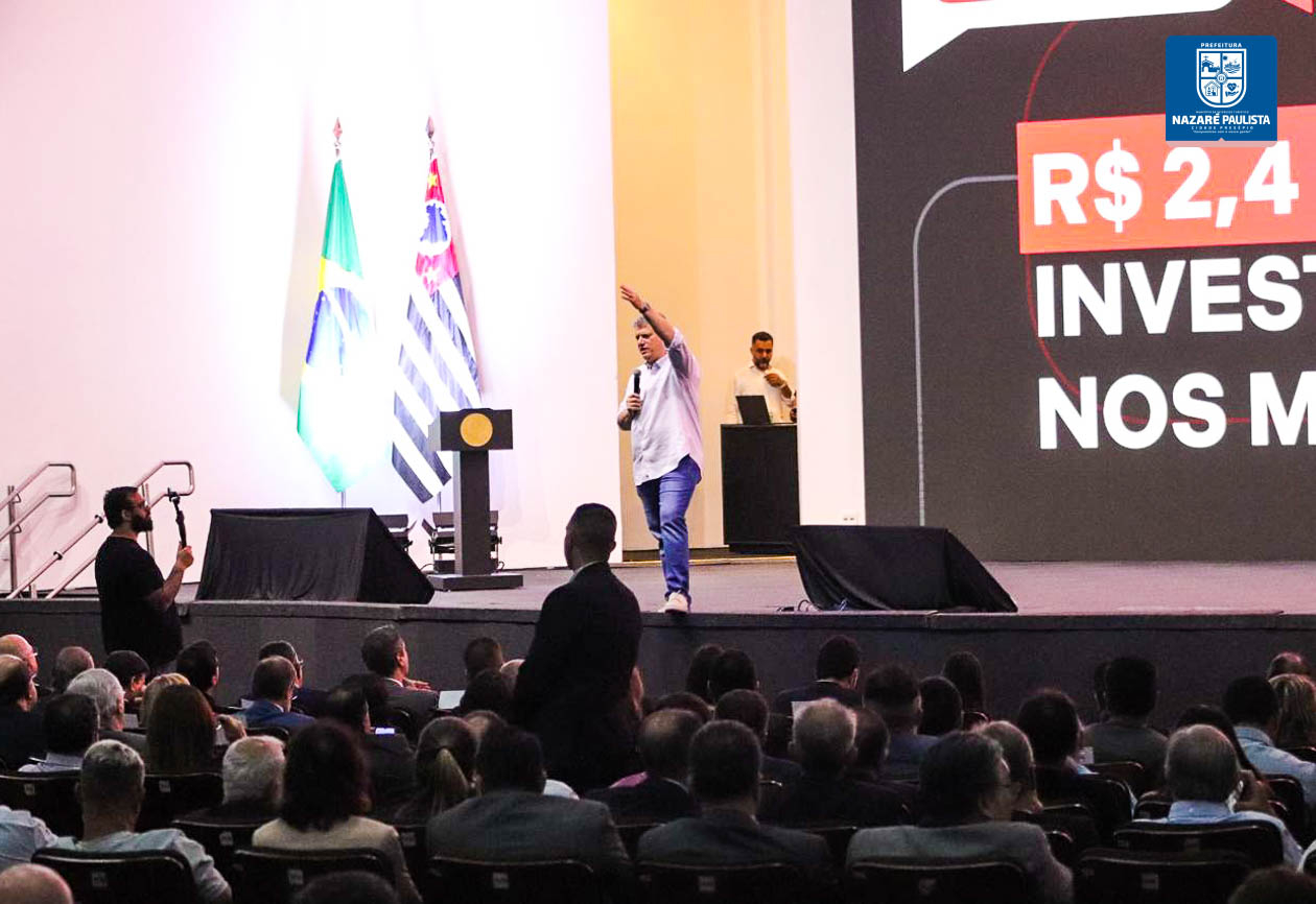 Prefeita de Nazaré Paulista participa de encontro com o Governador no Palácio dos Bandeirantes