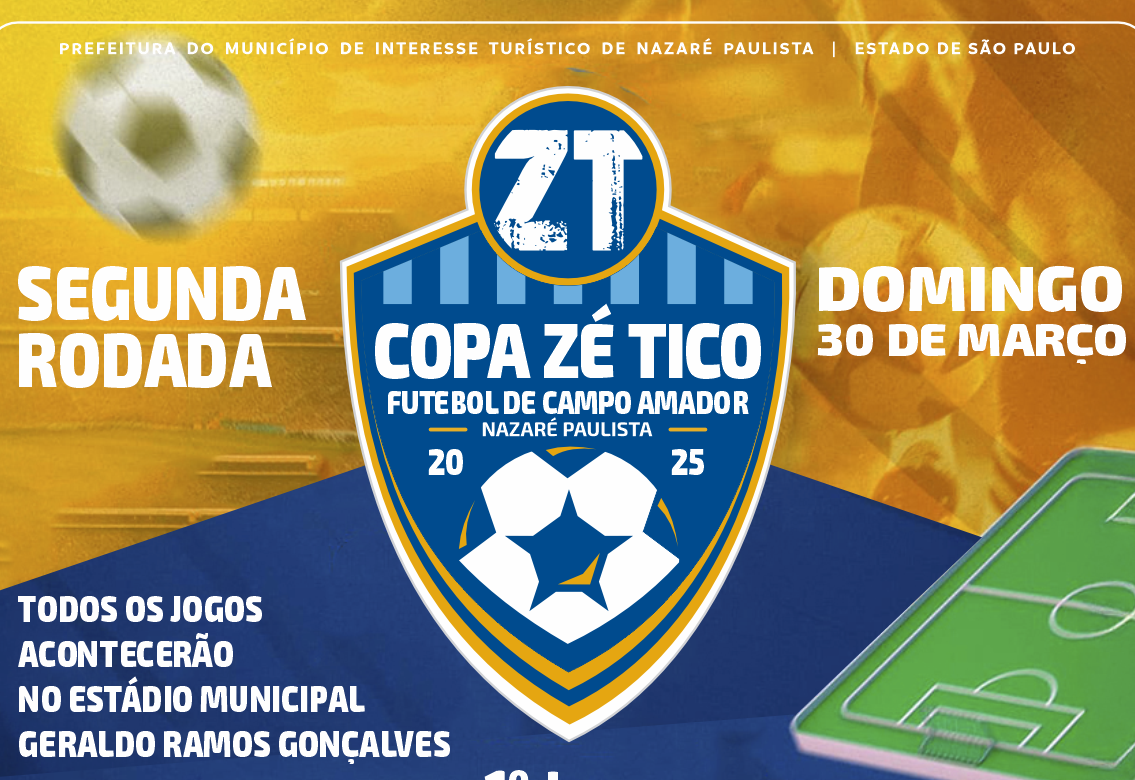 Vem aí a Segunda Rodada do Campeonato Municipal de Futebol de Campo Amador 