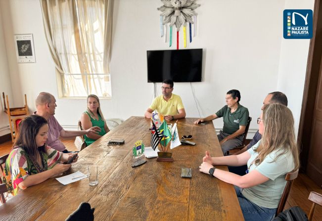 Prefeito Murilo recebe representantes do Sebrae para prestação de contas de 2024