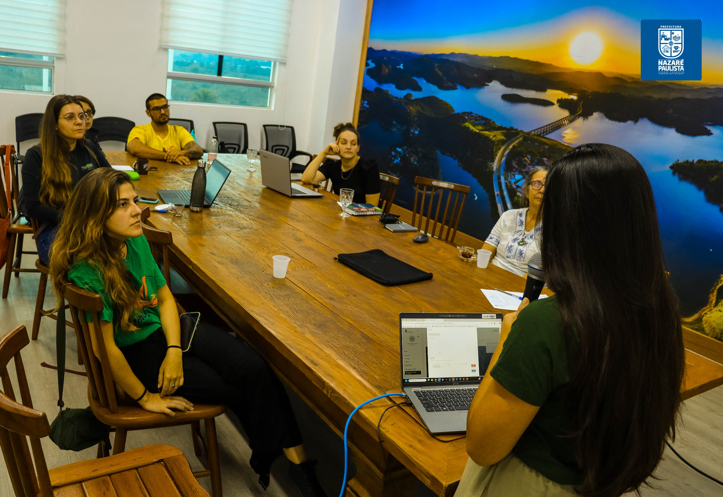 Capacitação sobre o Portal da Mantiqueira reforça compromisso ambiental em Nazaré Paulista