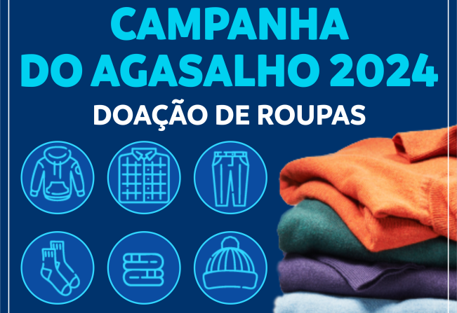 Campanha do Agasalho 2024: Fundo Social de Nazaré Paulista inicia na quinta-feira(20) a Doação de Roupas 