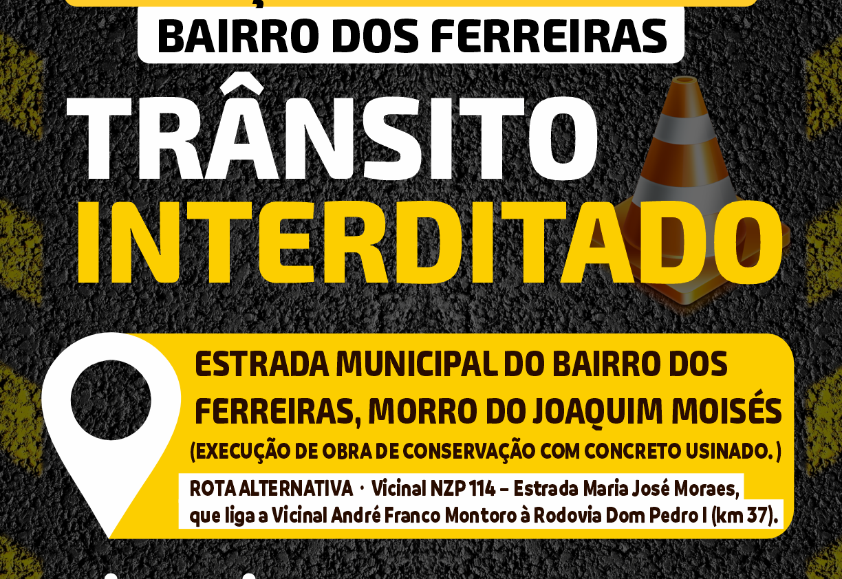 Comunicado trânsito