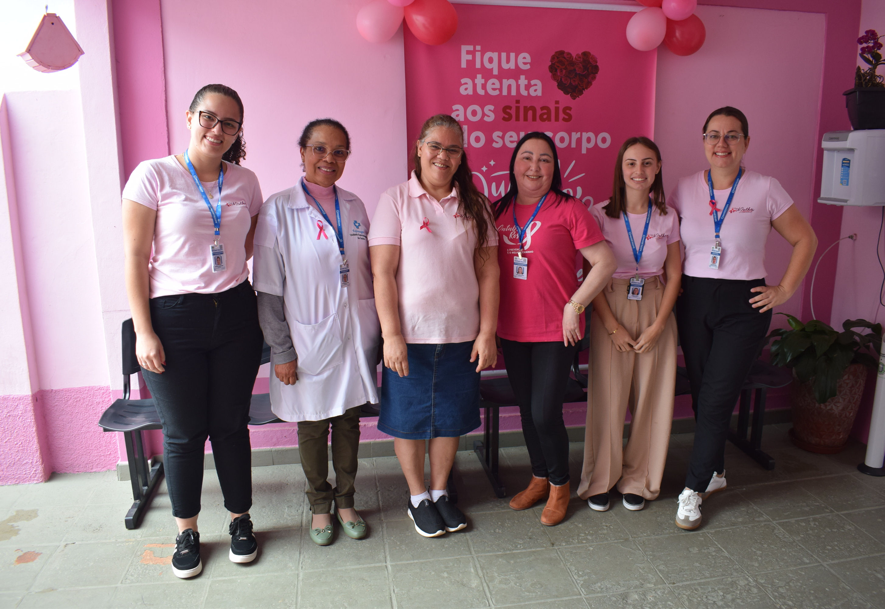 Mutirão de Papanicolau mobiliza mulheres e reforça importância da prevenção na Campanha Outubro Rosa em Nazaré Paulista