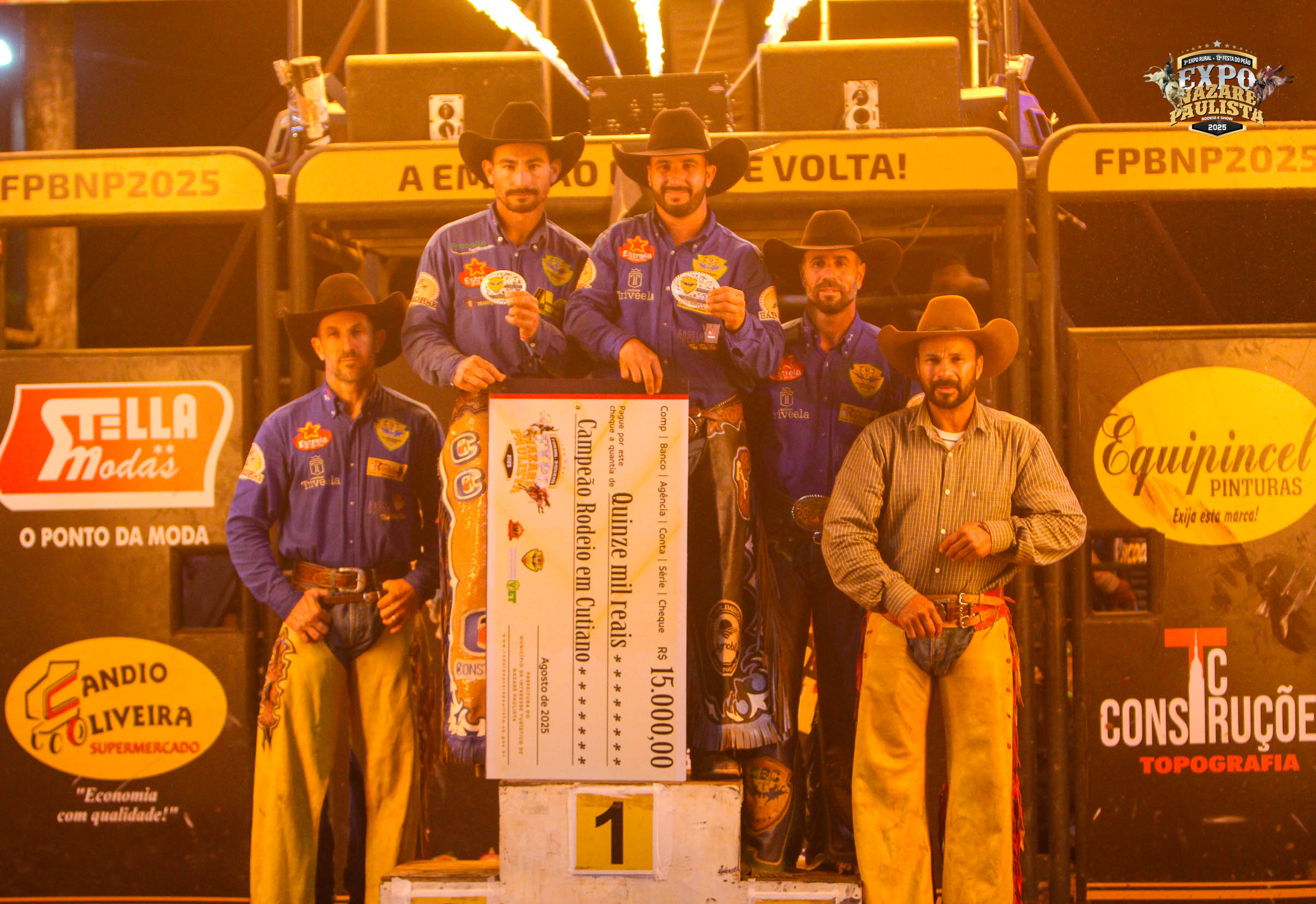 Veja os melhores momentos do 4º dia da 13ª Festa do Peão de Boiadeiro de 2025, em Nazaré Paulista