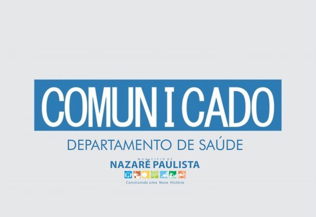 Departamento Municipal de Saúde - Epidemia mundial do SARS-CoV-2