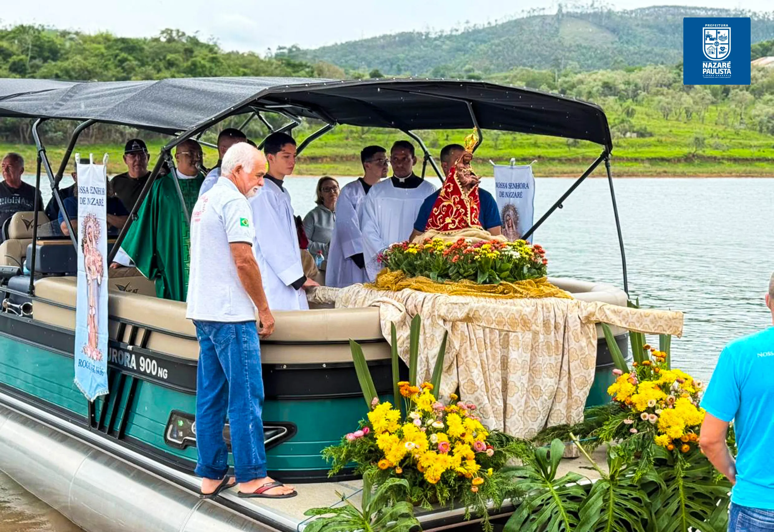 349 anos: Romaria das Águas celebra fé, tradição e devoção à Nossa Senhora de Nazaré