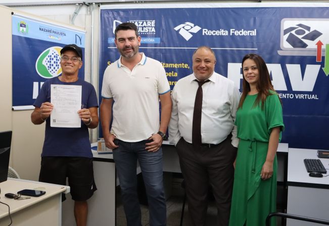 PRIMEIRO APOSENTADO  ATRAVÉS DO INSS DE NAZARÉ PAULISTA