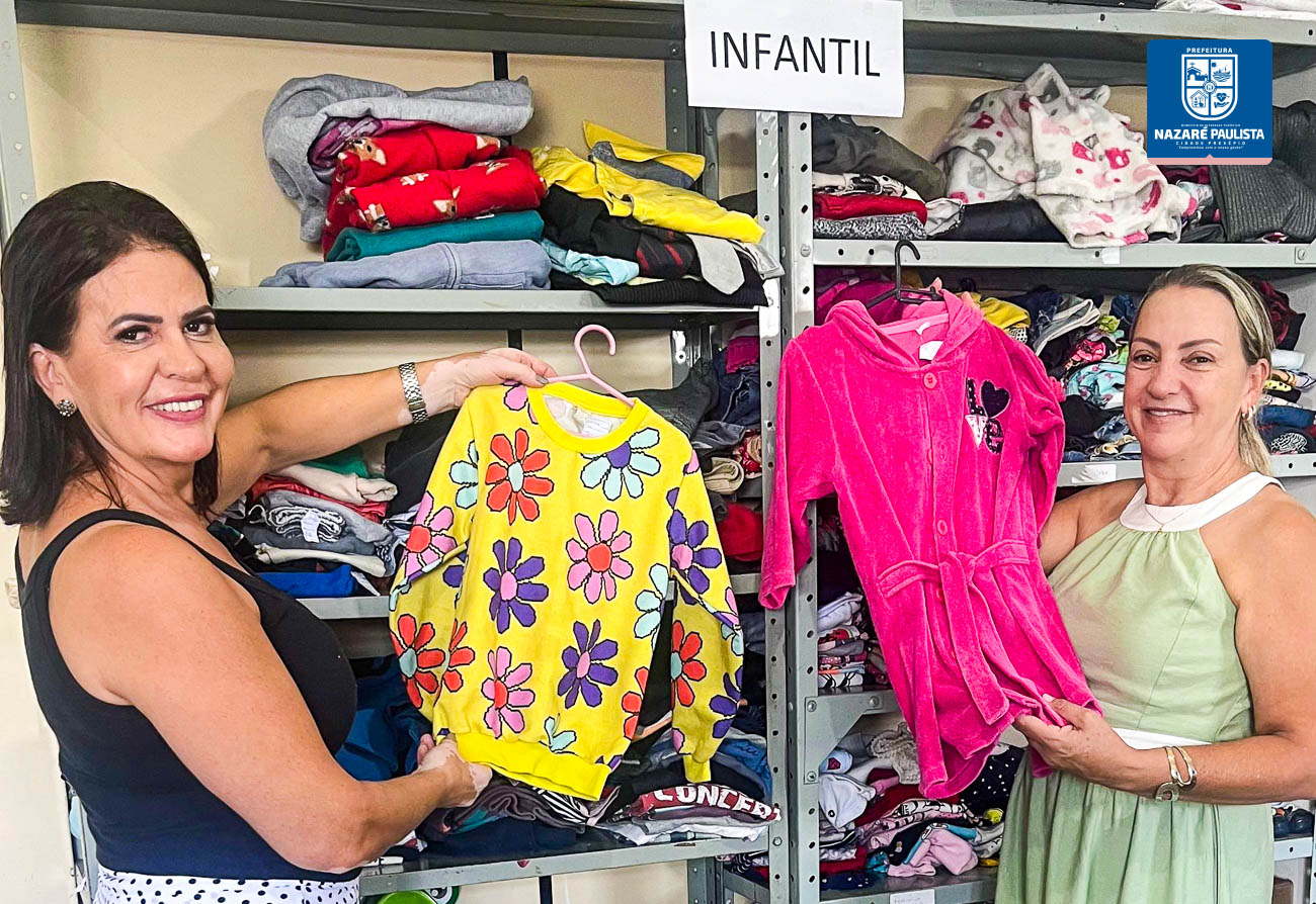 Prefeitura de Nazaré Paulista amplia atendimentos no bazar do Fundo Social e busca novos cursos de capacitação