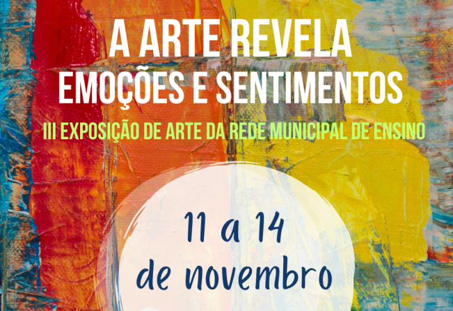 Vem aí a III Exposição de Arte da Rede Municipal de Educação de Nazaré Paulista
