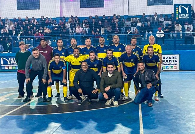 Futsal: Equipe Boca de BJP vence jogo contra time dos Amigos e torna-se campeão da Supercopa Veteranos de Nazaré Paulista