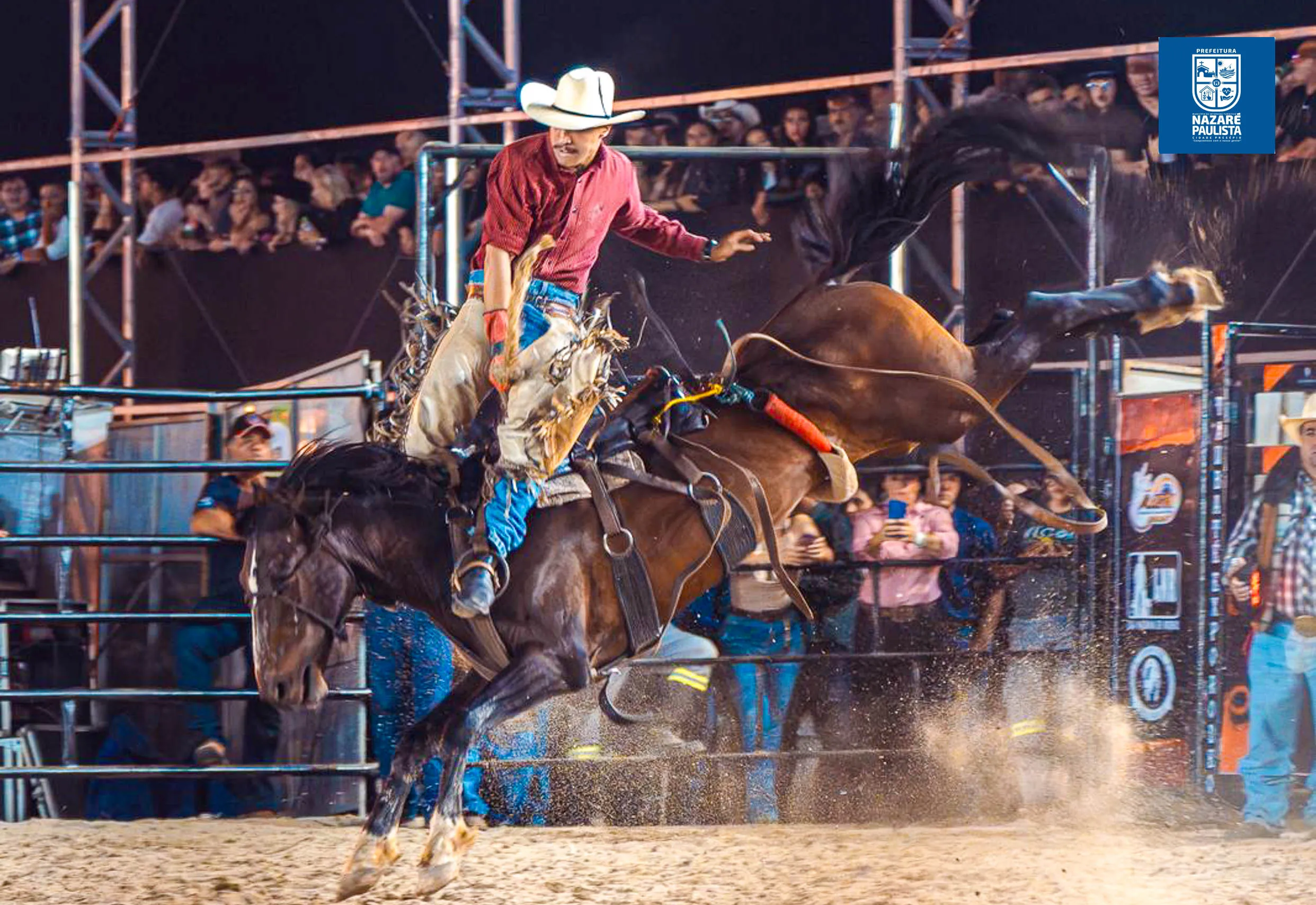 Nazaré Paulista celebra com orgulho representante no Taubaté Expo Rodeio 2025